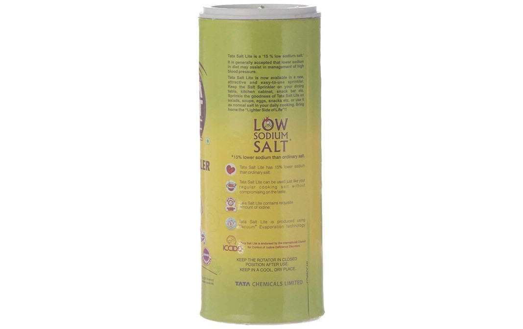 Tata Salt Lite Sprinkler (Low Sodium Salt)   Tin  100 grams